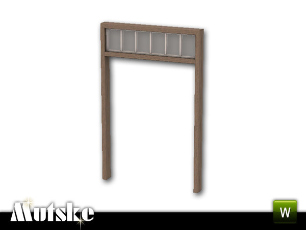 Sims 3 — Bari Arch 2x1 by Mutske — 3 recolorable parts. Made by Mutske@TSR. TSRAA.