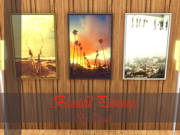 Sims 3 — SmallSetOfPaintings by Taaadi — This is a small set of paintings :) I hope you guys like it! Enjoy! And happy