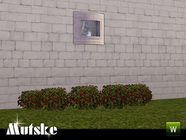 Sims 3 — Hampton Window Privat 1x1 by Mutske — 1 recolorable part. Made by Mutske@TSR. TSRAA.
