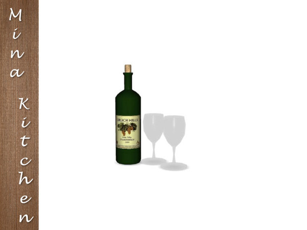 Sims 3 — Mina Wine For Two by IrishStar — Mina Wine For Two Part of the mina kitchen by IrishStar @ TSR 2012