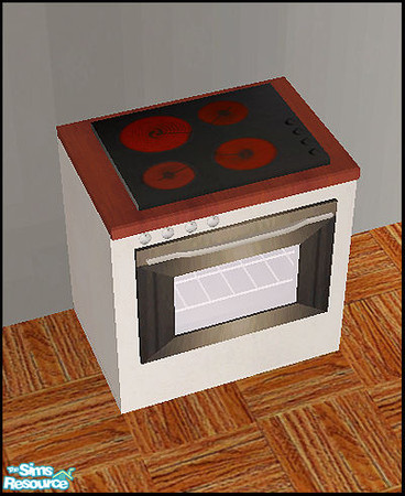 Sims 2 — Petite - stove by steffor — 