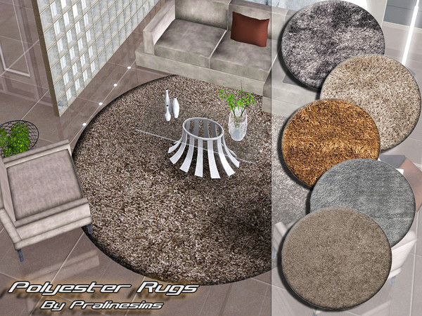 Sims 3 — Polyester Rugs by Pralinesims — By Pralinesims