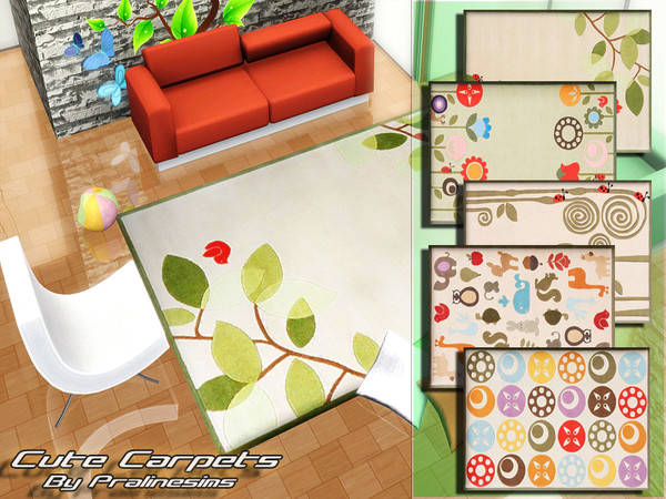 Sims 3 — Cute Carpets by Pralinesims — By Pralinesims