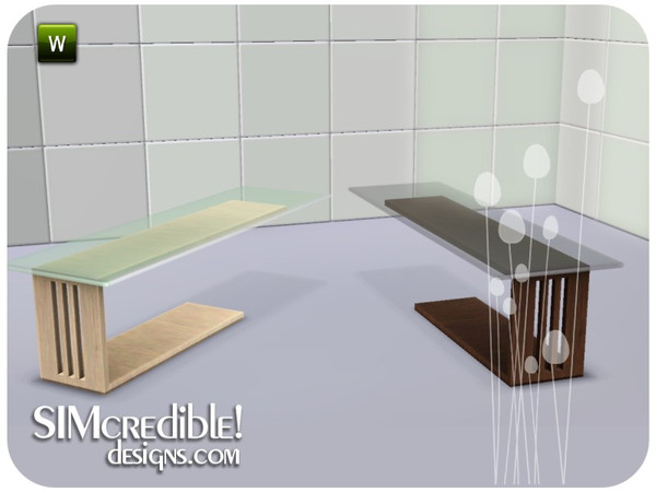 Sims 3 — Arden Dining Table by SIMcredible! — by SIMcredibledesigns.com available at TSR