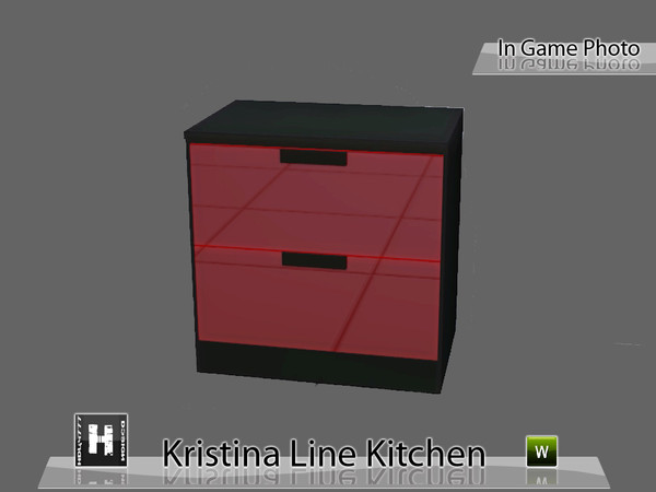 Sims 3 — KLine Drawer Counter by hudy777-design — Kristina Line Drawer Counter by: hudy777DeSign