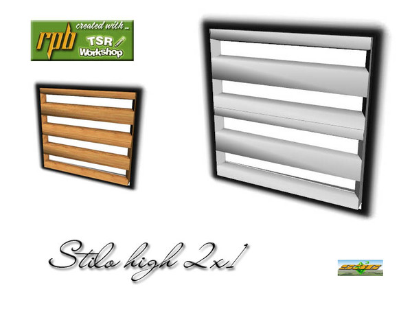 Sims 3 — S3C Stilo high 2x1 by ruhrpottbobo — S3C Stilo high 2x1 by ruhrpottbobo 