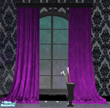 Sims 2 — Bedroom Glamour - Curtains by Sasilia — 