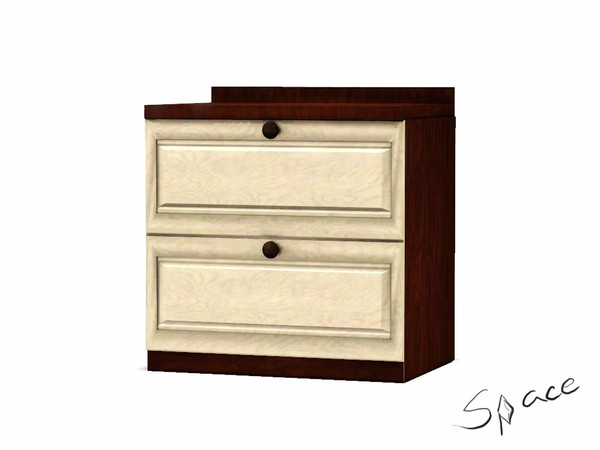 Sims 3 — Alexa kitchen - Counter 1 by spacesims — Wooden counter with lovely color combination is exactly what your sims