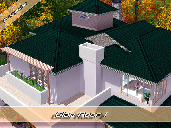 Sims 3 — Glam Roof  by Pralinesims — By Pralinesims