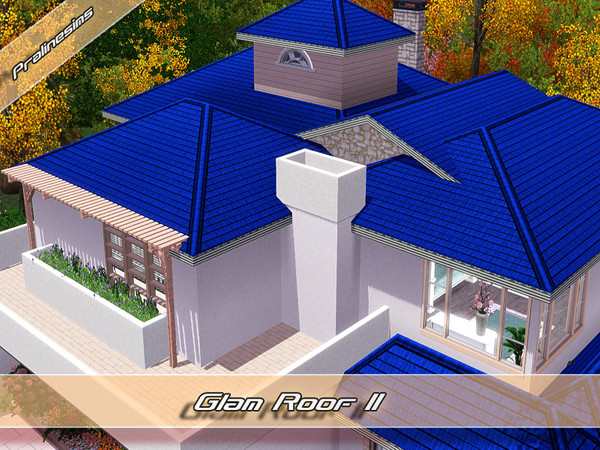 Sims 3 — Glam Roof 2 by Pralinesims — By Pralinesims