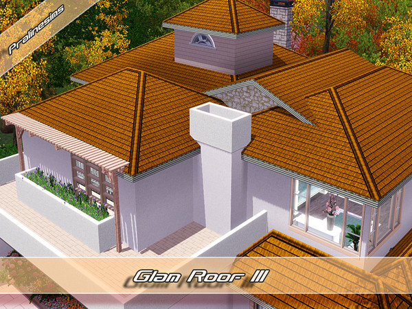 Sims 3 — Glam Roof 3 by Pralinesims — By Pralinesims