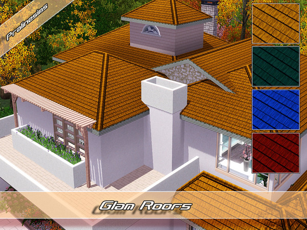 Sims 3 — Glam Roofs  by Pralinesims — By Pralinesims