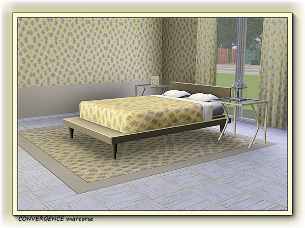 Sims 3 — Convergence pattern by marcorse — Difficult to describe . . this pattern consists of a small geometric shape on