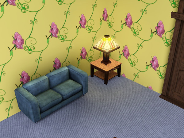 Sims 3 — Rose swirl by Kaydarragh2 — A lovely rose swirl pattern to compliment just about anywhere
