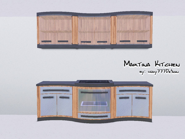 Sims 3 — Martina KItchen by hudy777-design — Inspired by The Sims 1 "Barcelona kitchen" here's my new