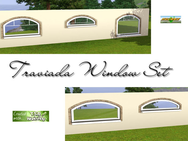 Sims 3 — Window Set Traviada by ruhrpottbobo — Window Set Traviada, windows for old and modern house 