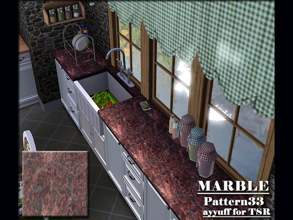 Sims 3 — Marble Pattern33 by ayyuff — Marble Pattern33