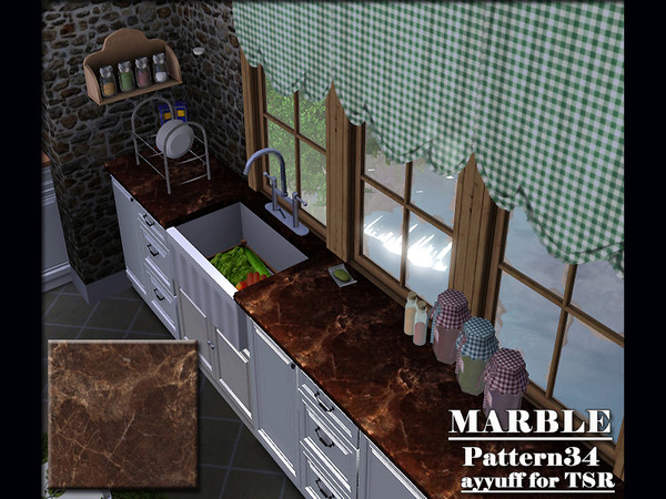 Sims 3 — Marble Pattern34 by ayyuff — Marble Pattern34