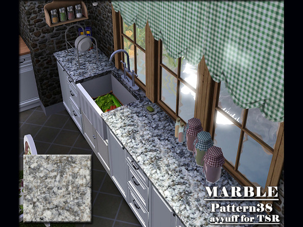 Sims 3 — Marble Pattern38 by ayyuff — Marble Pattern38