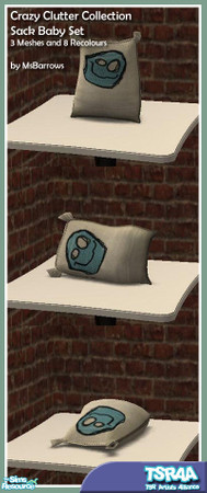 Sims 2 — Sack Baby Set by MsBarrows — Your family Sim feeling a little aspirationally challenged? Here\'s the perfect