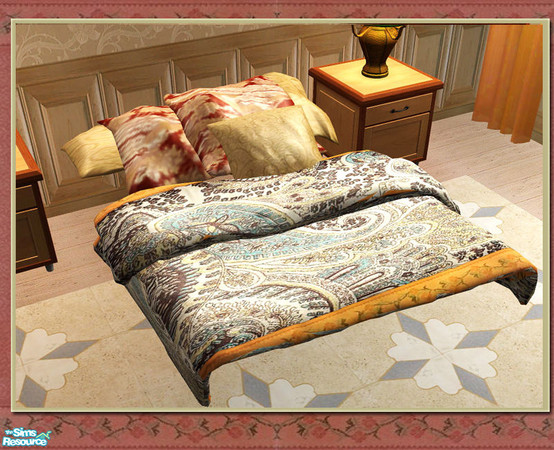 Sims 2 — Just beddings - 3-mesh by huabanzhu — 