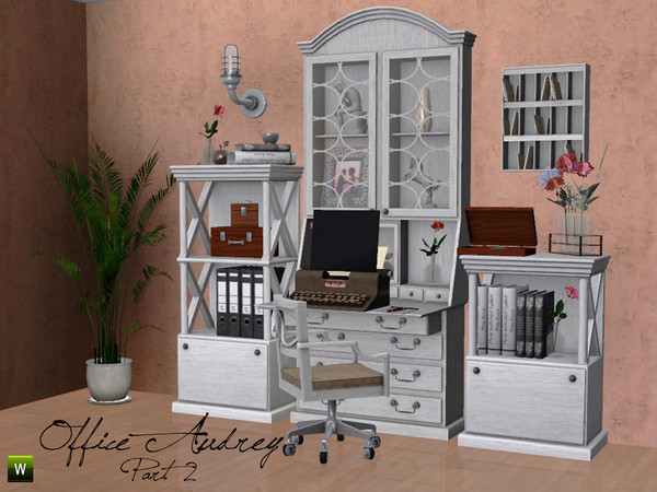 Sims 3 — Office Audrey Part 2 by BuffSumm — The second part of the Office for the *Audrey Series*. It contains 21 new