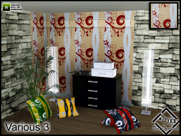 Sims 3 — Various 3 by Devirose — By Devirose-created using Tsr Workshop-No need Expansion packs,base game