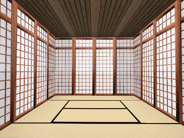 Sims 3 — Shoji by 583 — Made by FeiyueHuang for The Sims Resource. TSRAA