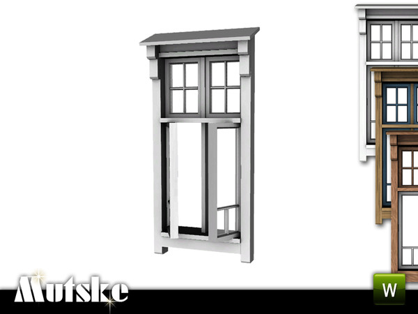 Sims 3 — Alda Window Counter Open singel 2x1 by Mutske — 4 recolorable parts. Made by Mutske@TSR. TSRAA.