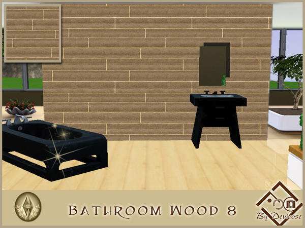 Sims 3 — Bathroom Wood 8 by Devirose — -No need Expansion packs,base game compatible-Enjoy^