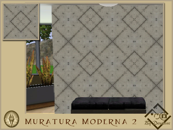 Sims 3 — Muratura Moderna 2 by Devirose — -No need Expansion packs,base game compatible-Enjoy^^