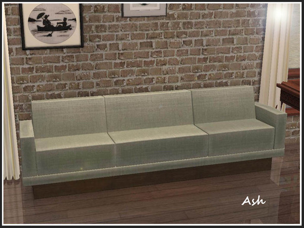 Sims 2 — Mr Section Fabric Texture Part 1 - Ash by portiapudding — As shown, these will recolour the chair with arms and