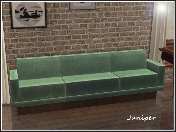 Sims 2 — Mr Section Fabric Texture Part 1 - Juniper by portiapudding — As shown, these will recolour the chair with arms