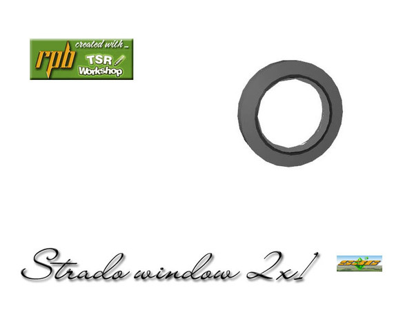 Sims 3 — S3C Strado window 2x1 big by ruhrpottbobo — S3C Strado window 2x1 big