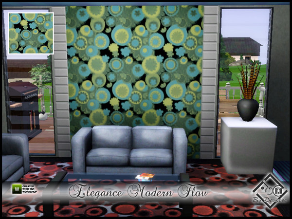 Sims 3 — Elegance Modern Flov by Devirose — By Devirose-Created with Tsr Workshop,base game compatible-Emjoy^^