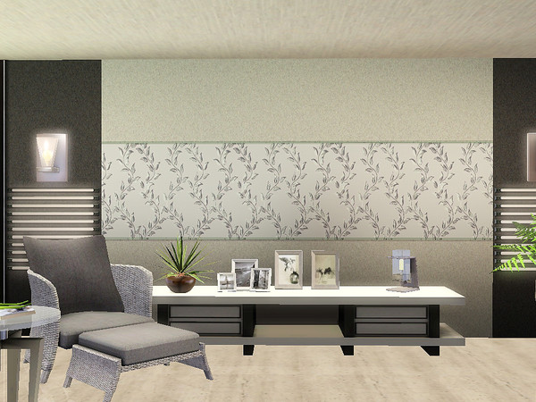 Sims 3 — Ung999_Pattern_Abstract 67 by ung999 — An elegant foliage pattern found under abstract with three recolorable