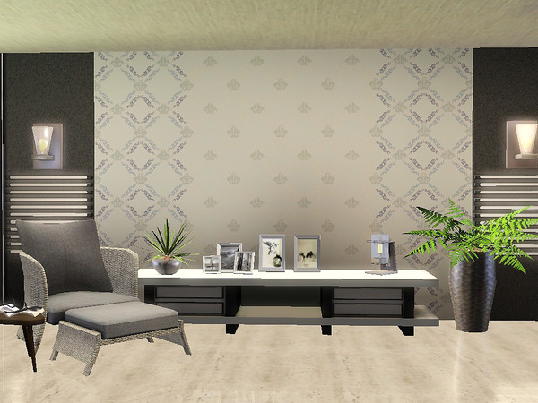 Sims 3 — Ung999_Pattern_Abstract 90 by ung999 — Symmetric traditional square pattern with 4 recolorable palettes found