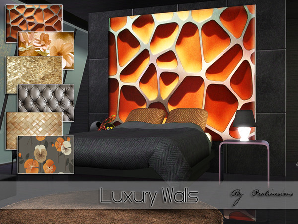Sims 3 — Luxury Walls by Pralinesims — By Pralinesims