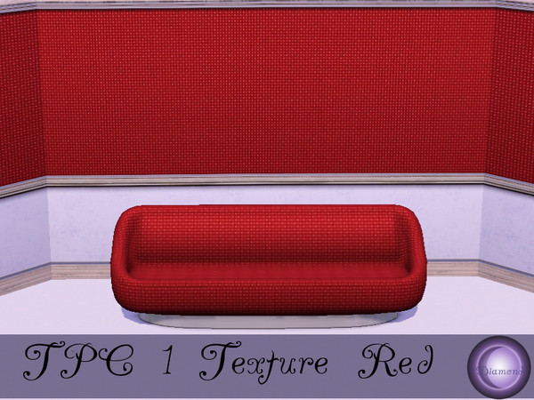Sims 3 — D2DTPC01 Red by D2Diamond — TPC 01 Texture by D2Diamond @ TSR. TSRAA
