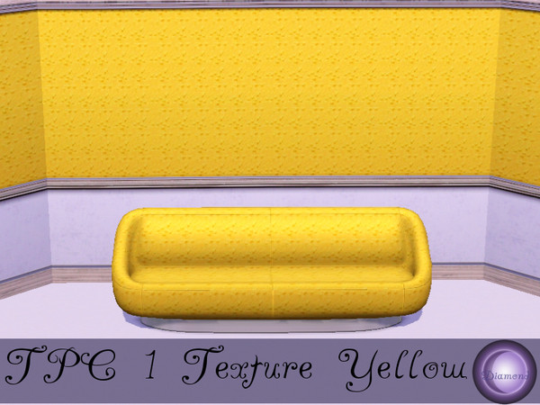 Sims 3 — D2DTPC 01 Yellow by D2Diamond — TPC 01 Texture by D2Diamond @ TSR. TSRAA