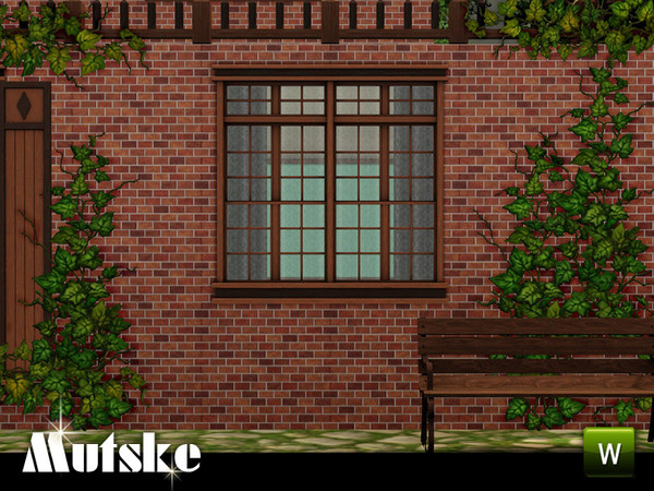 Sims 3 — Matrix Window Counter 2x1 by Mutske — 4 recolorable parts. Made by Mutske@TSR. TSRAA.