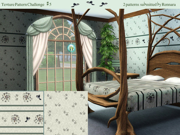 Sims 3 — TPC5 Birdhouse Border by Rennara — 