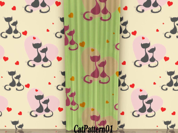Sims 3 — CatPattern01 by mao45872 — CatPattern01