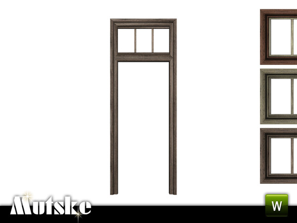 Sims 3 — Victorian Arch 1x1 by Mutske — 4 recolorable parts. Made by Mutske@TSR. TSRAA.