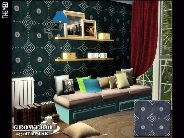 Sims 3 — Geower Pattern01 by ayyuff — Geower Pattern01