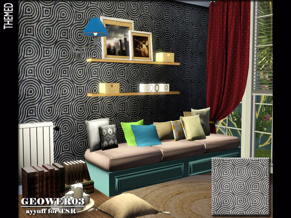 Sims 3 — Geower Pattern03 by ayyuff — Geower Pattern03
