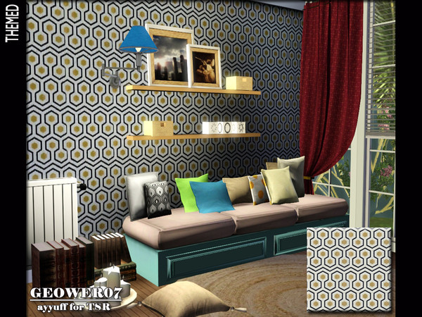 Sims 3 — Geower Pattern07 by ayyuff — Geower Pattern07