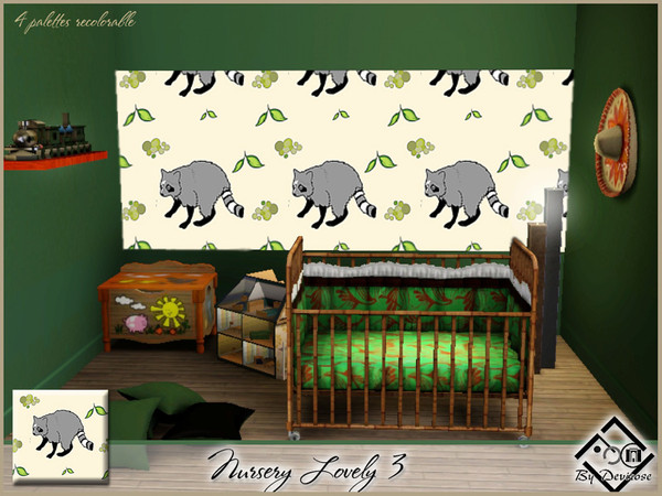 Sims 3 — Nursery Lovely 3 by Devirose — Created with the tool of EA.-Base game compatible-no need EP-Enjoy^^