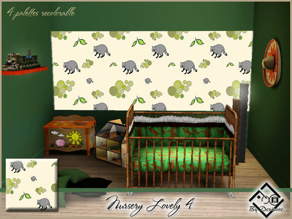 Sims 3 — Nursery Lovely 4 by Devirose — Created with the tool of EA.-Base game compatible-no need EP-Enjoy^^