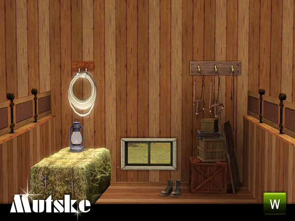 Sims 3 — Window Country Dormer 1x1 by Mutske — 4 recolorable parts. Matches The Truth Divider. Made by Mutske.TSRAA.